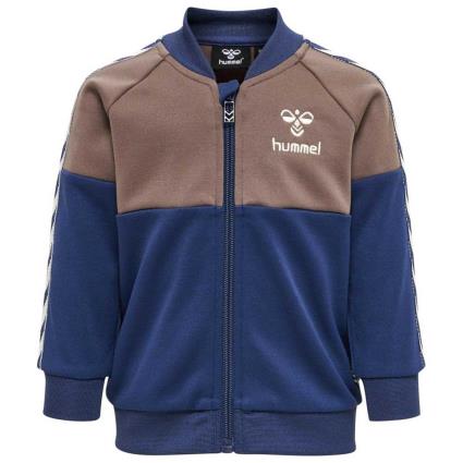 Hummel Olek Full Zip Sweatshirt Castanho 0-1 Months Rapaz