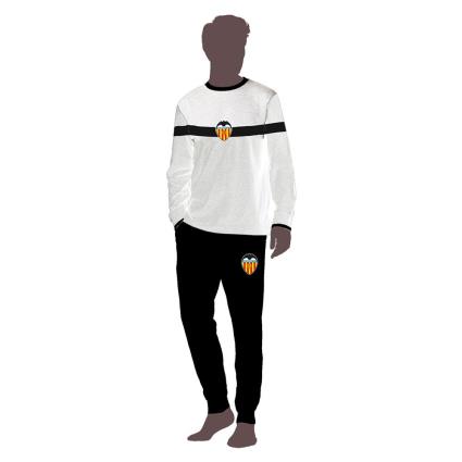 Valencia Cf Long Sleeve Pyjama Branco S