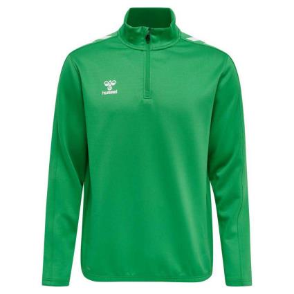 Hummel Core Xk Poly Half Zip Sweatshirt Verde M Homem