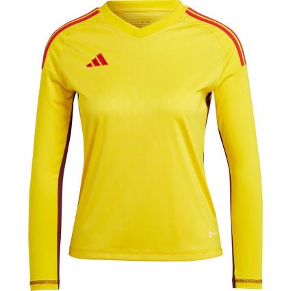 Adidas T23 C Gk Ly Long Sleeve T-shirt Amarelo 9-10 Years Rapaz