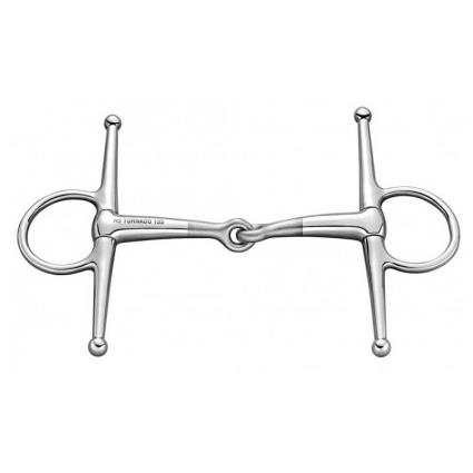 Sprenger Turnado 16 Mm Split Full Cheek Snaffle Prateado 135 mm