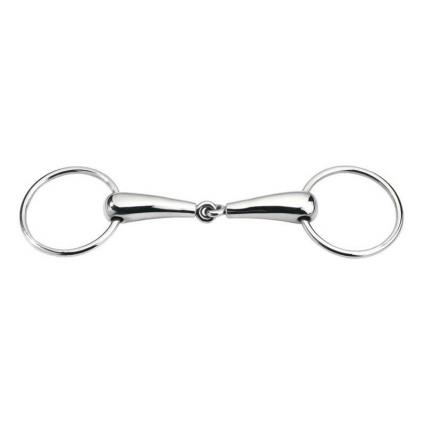 Feeling Sliding Mouth Snaffle Prateado 125 mm