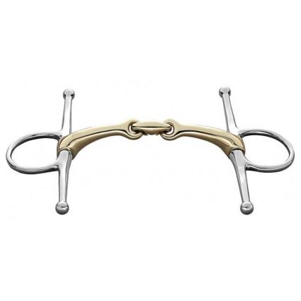Sprenger Dynamic Rs 16 Mm Double Break Full Cheek Snaffle Prateado 125 mm