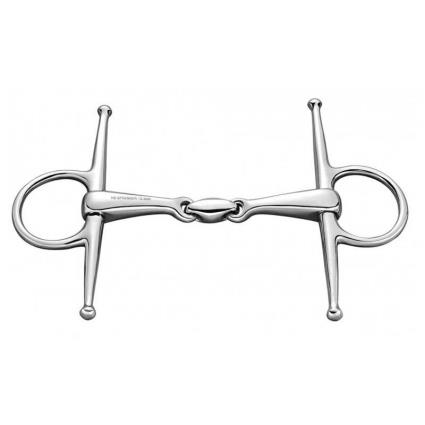 Sprenger 16 Mm Double Break Full Cheek Snaffle Prateado 135 mm