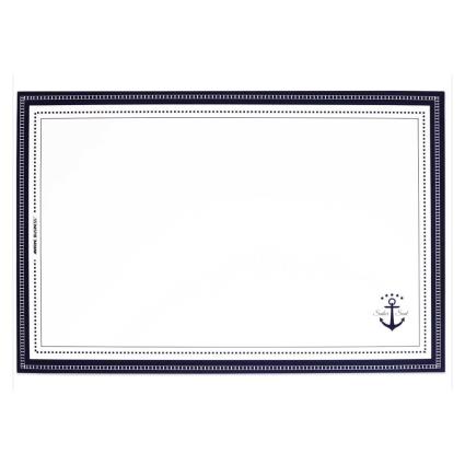 Marine Business Sailor Single Plasticized Tablecloth Transparente
