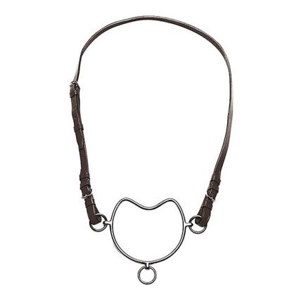 Excelsior Chifney Cheekpieces Prateado