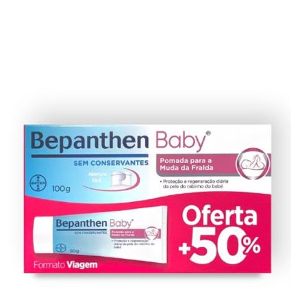 Bepanthene Baby Pomada Muda da Fralda 100g + Oferta 50g