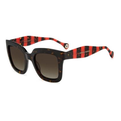 Carolina Herrera Eyewear Óculos de sol para mulheres Her 0087/S O63 T50 145 Havana Red