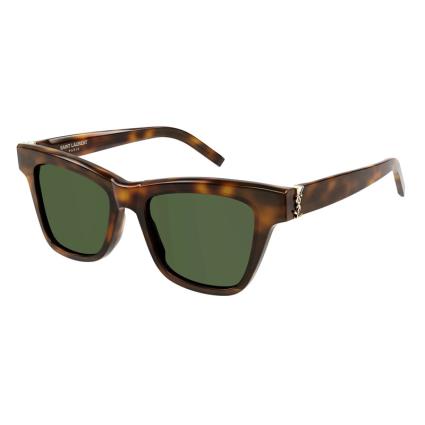 Saint Laurent Óculos de sol para mulheres SL M106 003 T52 Acetate 140 Havana