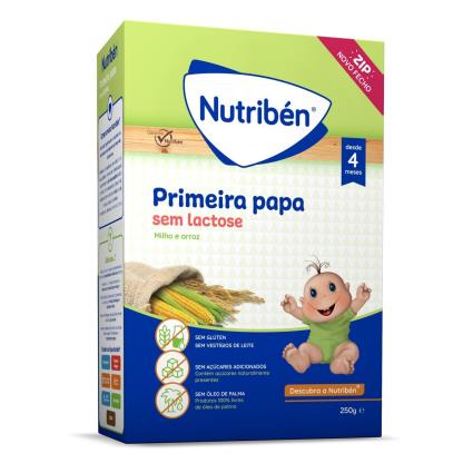 Primeira Papa Não Láctea +4m Nutribén