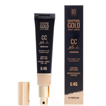 Dripping Gold CC Cream SPF 52g (Various Shades) - Porcelain