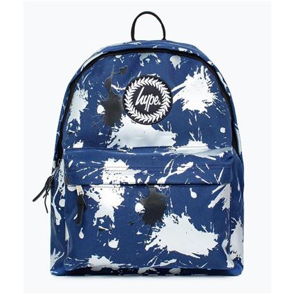 Mochila Splatter Navy, Poliéster, 18 l, 42 x 30 x 12 cm, Preto