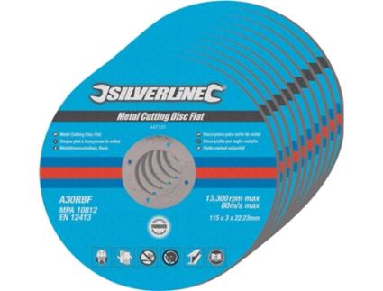 Conjunto de Discos para Corte de Metal  447131 - 10 peças
