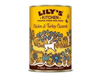 Ração para Cães LILYS KITCHEN (400g - Húmida - Cachorros - Sabor: Frango e Perú)