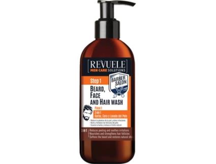 Gel de Limpeza  Barba, Rosto E Cabelo (300 ml)