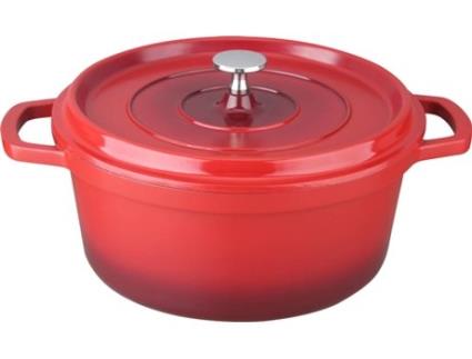 Caçarola  Versalhes Alumínio (Vermelho - 28 cm)