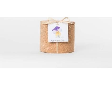 Vaso  Grow Cork Pot Amor Perfeito
