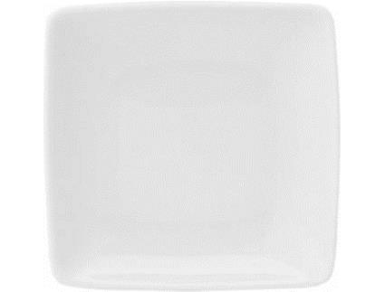 Prato de Sobremesa VISTA ALEGRE CARRE WHITE (Porcelana - 21 cm)