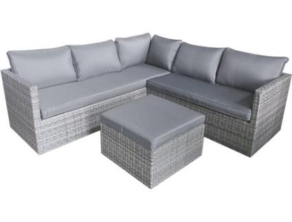 Conjunto de Jardim  Dallas II Sofá + Mesa