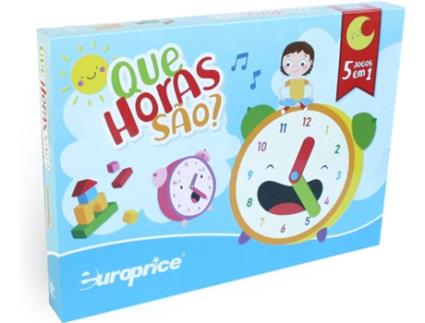 Jogo Educativo  Que Horas São? (Idade Mínima: 3 anos)