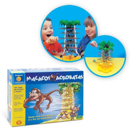 Jogo Criativo  Macacos Acrobatas (Idade Mínima: 4)