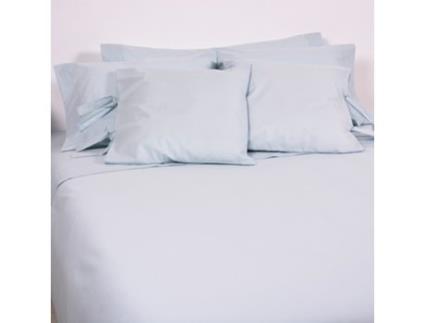 Capa de Edredão ASA Nude (Azul - 280x240cm - Algodão)