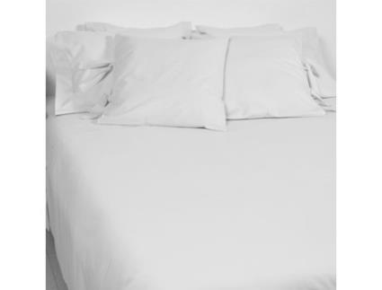 Lençol ASA Nude (Branco -  240x300 cm - Algodão)