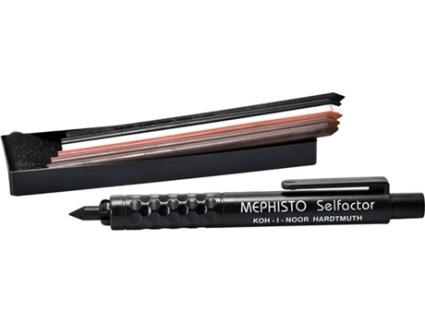 Conjunto de Desenho Artístico com Lapiseira 5,6 mm e 6 Minas Artísticas