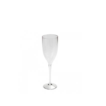 Copo Flute Policarbonato Transparente 150ML