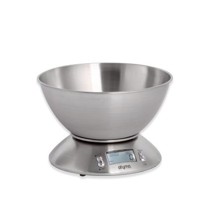 Balança Cozinha Com Taça Digital Inox 5KG