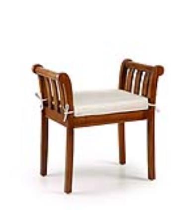 Banqueta kipas con cojÍn