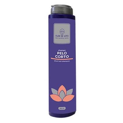 Flor De Loto Short Hair Shampoo 300ml Transparente
