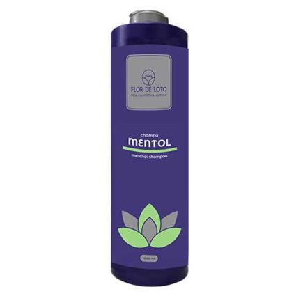 Flor De Loto Menthol Shampoo 1l Transparente