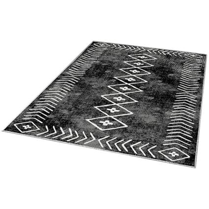 Wellhome 60x100 Cm Wh0975-1 Carpet Prateado