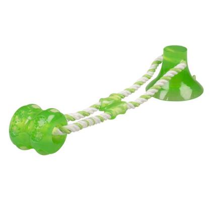 Duvo+ Sucker Dog Rope Toy 40x10.3x10.3 Cm Verde