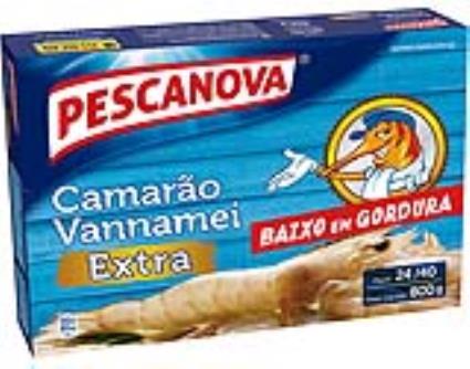 Camarão Pescanova Vannamei Extra 24-40 800g