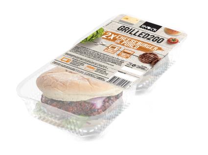 Chesseburguer De Carne De Porco Snock 2x100g