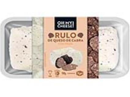 Queijo Oh My Cheese Cabra Com Trufas 100 Gr