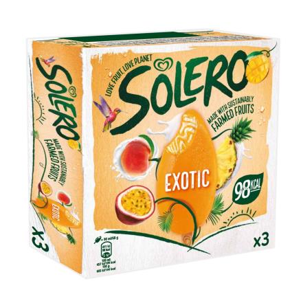 Gelado Solero Exotico 3x90ml