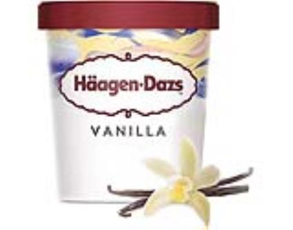 Gelado Häagen-dazs Baunilha 460ml
