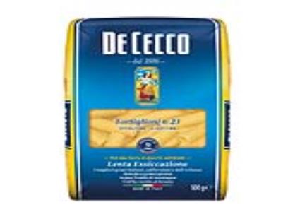 Tortiglioni De Cecco 500g