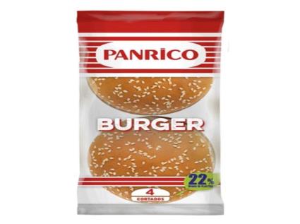 Pao Hamburguer Panrico 4 Unid 200g