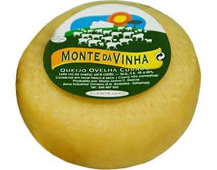 Queijo De Ovelha Semi Curado Monte Da Vinha 110g