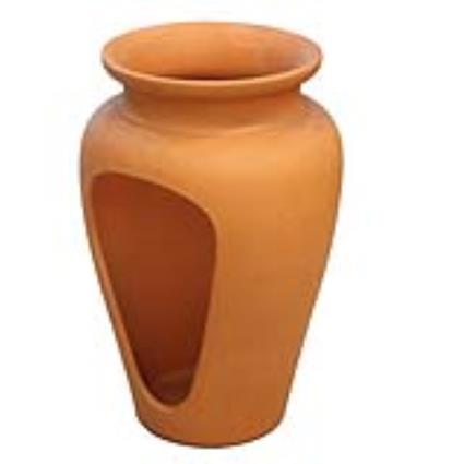 Ânfora Terracota com Buraco