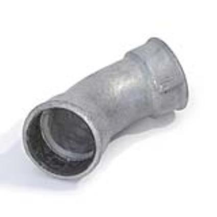 Curva FF Galvanizado 45º