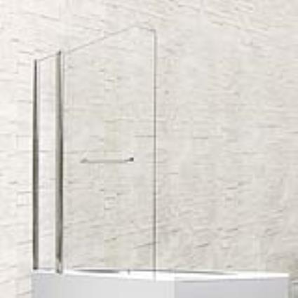 Painel de Banheira Duplo com Toalheiro 120x140