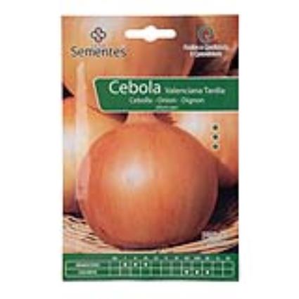Semente Cebola Valenciana Tardia 10gr