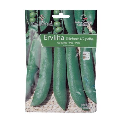 Semente Ervilha Telefone 1/2 Palha 100gr