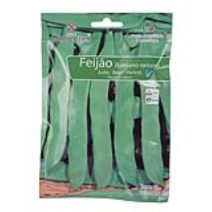 Semente Feijão Romano Rasteiro 100gr