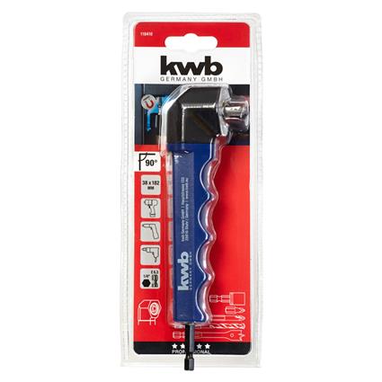 Kwb Chave Fenda Angular 90º 1/4'